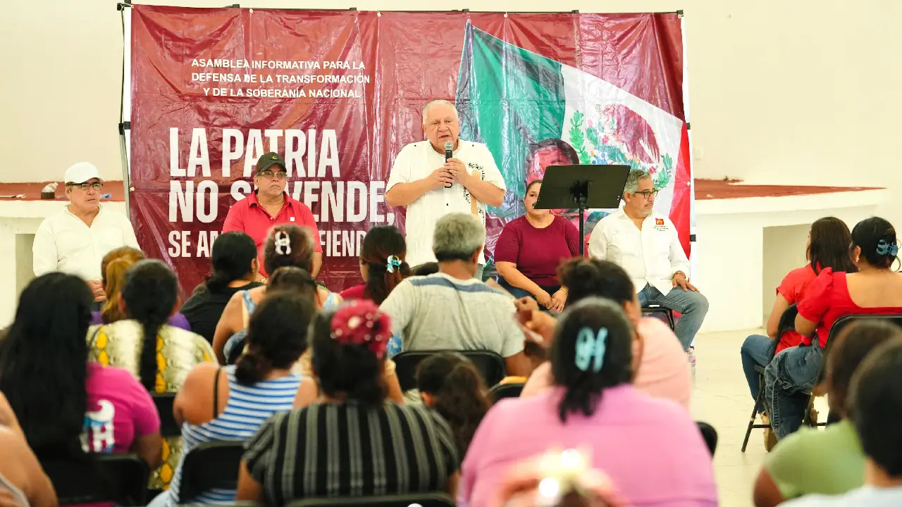Unidad en Alfredo V. Bonfil reúne a la militancia de la 4 T
