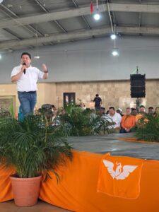 Durante el encuentro de Movimiento Ciudadano en Tabasco, cerca de 600 líderes refrendaron su respaldo a los proyectos políticos y al llamado de fortalecer la representación ciudadana en el Congreso.