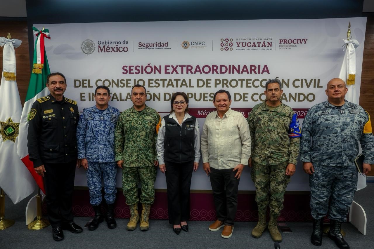 Yucatán refuerza su capacidad de respuesta para proteger familias ante ciclones