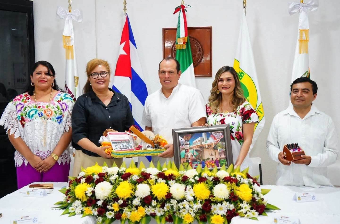 Tizimín fortalece amistad con Cuba durante histórica visita oficial