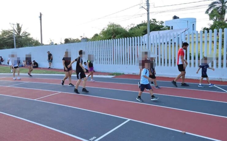 ¡La nueva Pista de Atletismo de Chetumal ya transforma el entrenamiento de niñas, niños y jóvenes!