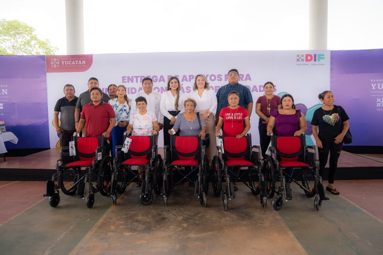 ¡Un apoyo que cambia vidas! DIF Yucatán fortalece la autonomía de personas con discapacidad