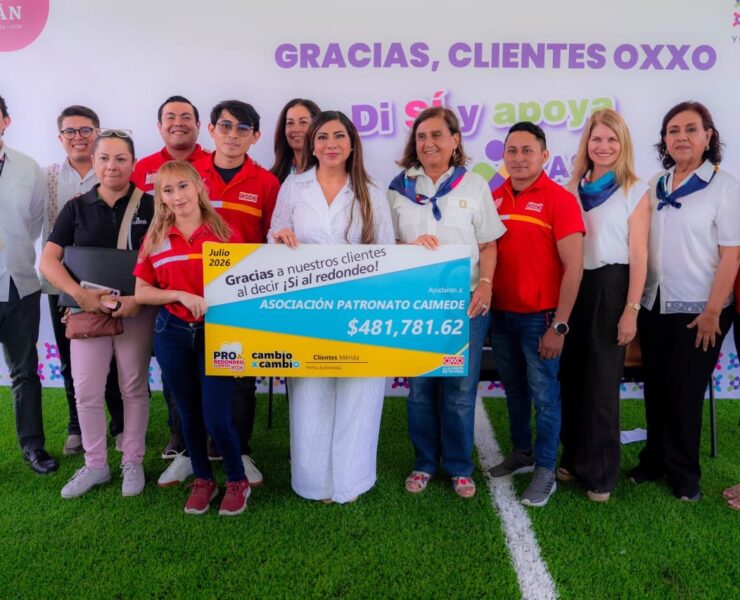 ¡Un gesto que cambia vidas! Casa Otoch recibe histórico donativo del programa de redondeo de Oxxo