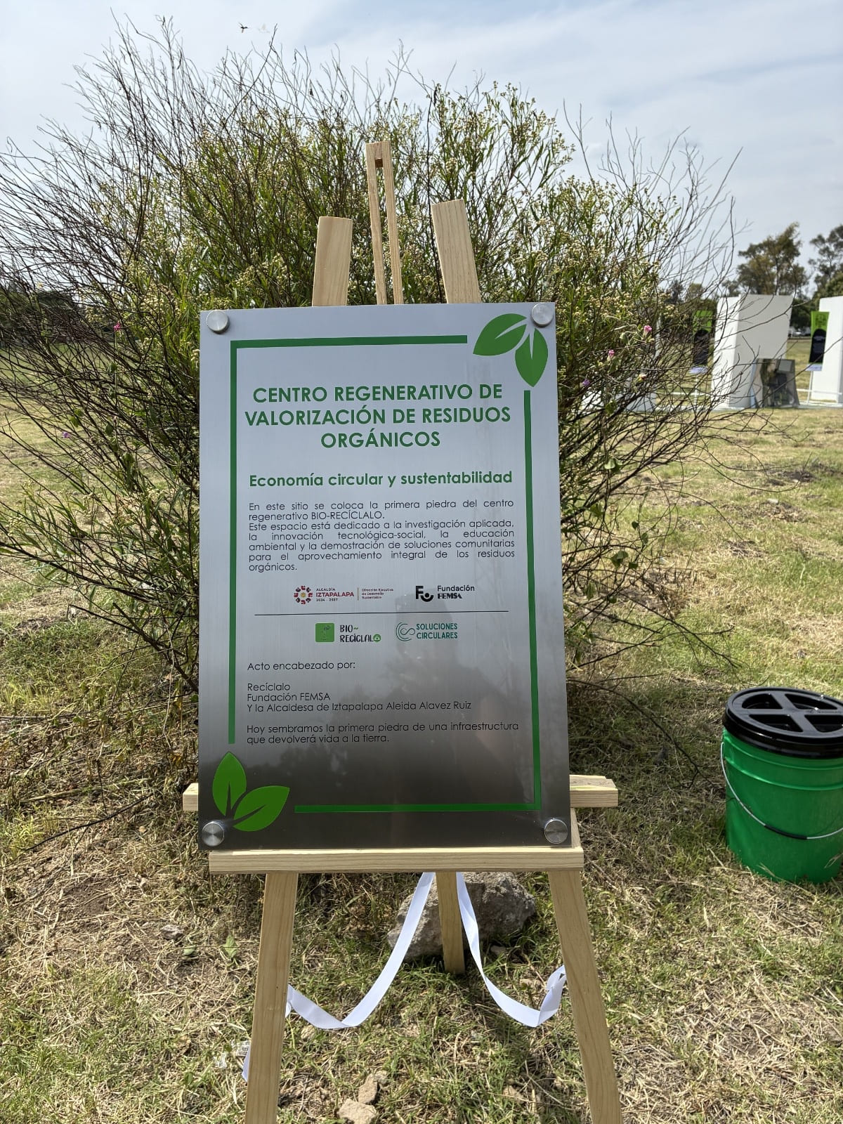 Arranca en Iztapalapa centro de residuos orgánicos