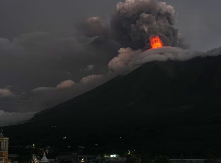 Alerta en Guatemala por erupción del Volcán de Fuego