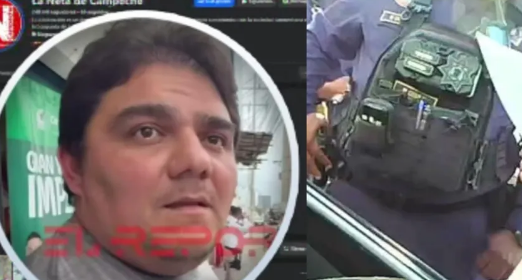 Periodista de Campeche denuncia hostigamiento policial