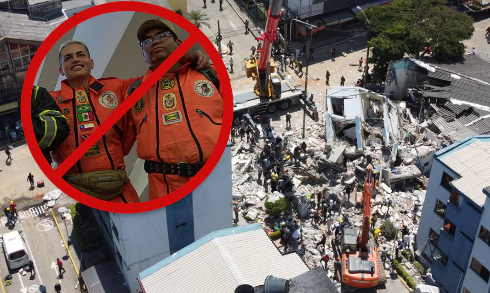 Colombia rechazó ayuda de rescatistas tras devastador sismo