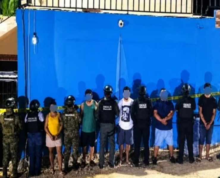 Siete detenidos en Hopelchén tras operativo militar en Hopelchén