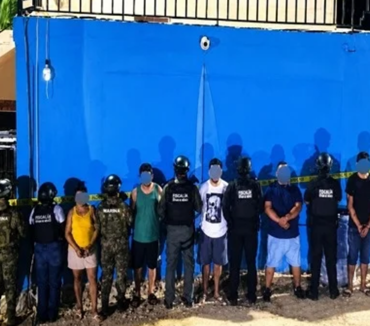 Siete detenidos en Hopelchén tras operativo militar en Hopelchén