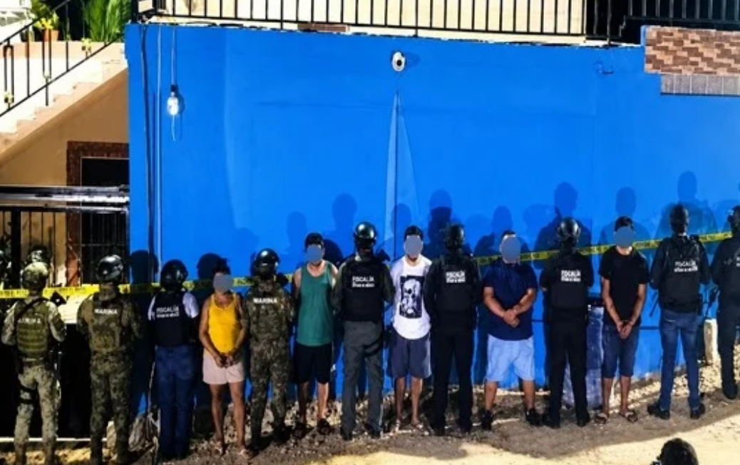 Siete detenidos en Hopelchén tras operativo militar en Hopelchén