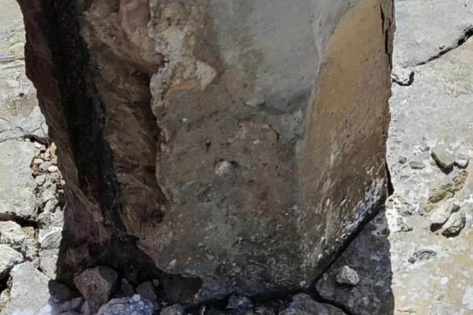 Vecinos exigen reparar baches en San Joaquín