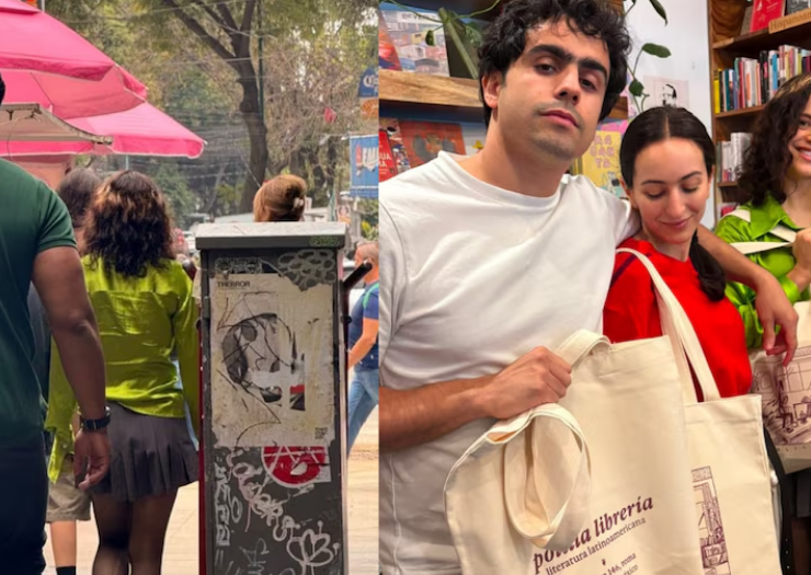 Rosalía ya en CDMX, disfrutó paseando por la ciudad
