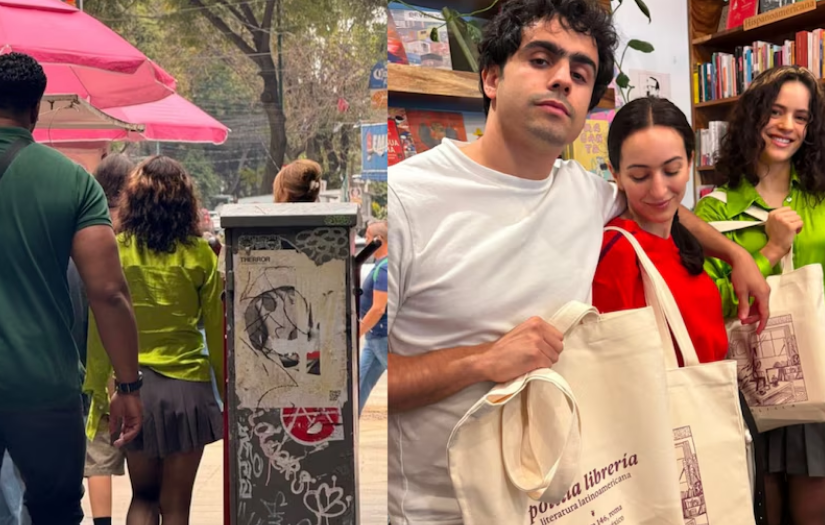 Rosalía ya en CDMX, disfrutó paseando por la ciudad