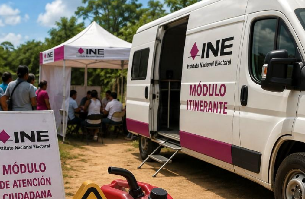 Módulos itinerantes del INE en riesgo por falta de recursos