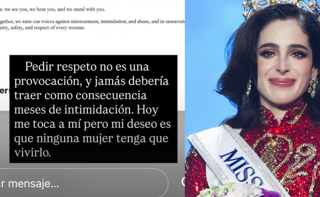 Fátima Bosch responde y defiende su postura