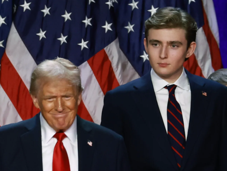 Ofrecen una recompensa por Barron Trump. El servicio secreto investiga