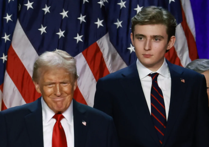 Ofrecen una recompensa por Barron Trump. El servicio secreto investiga