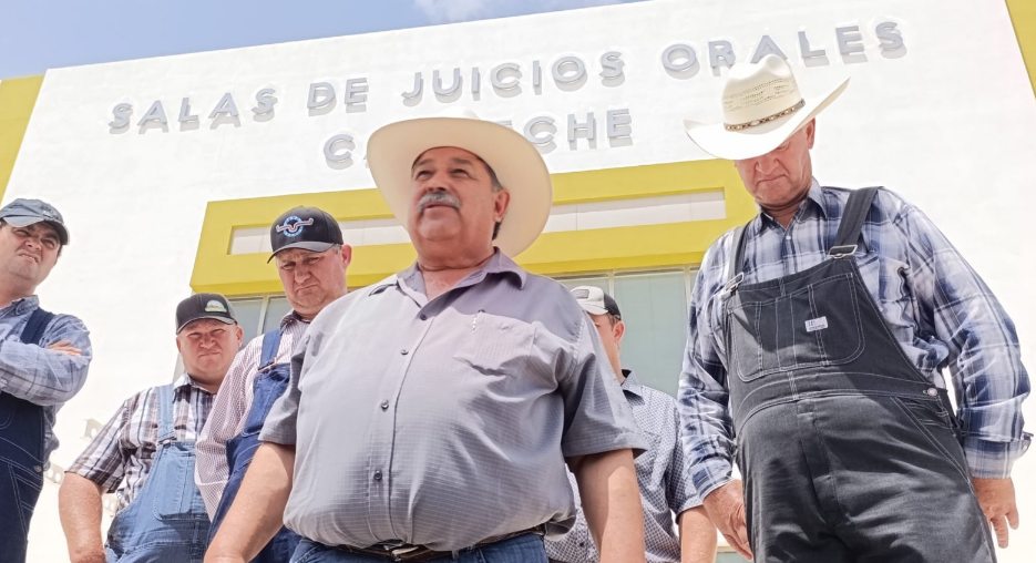Crisis procesal en la audiencia judicial de menonitas en Campeche