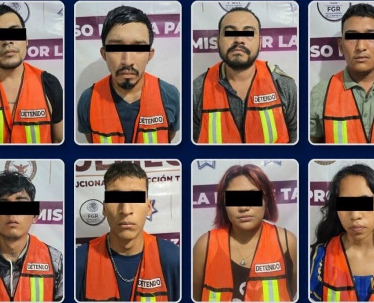 Caen ocho presuntos generadores de violencia en Centro