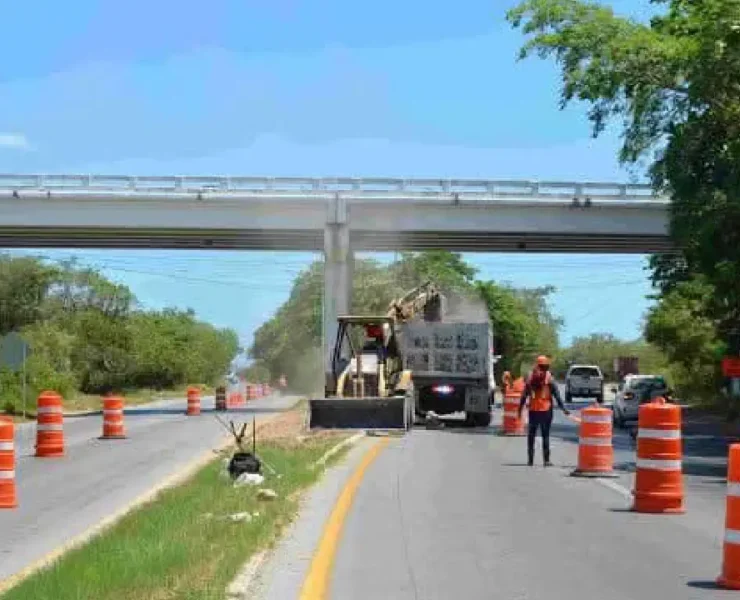 Cierre vial en la carretera Mérida-Progreso conoce los cambios