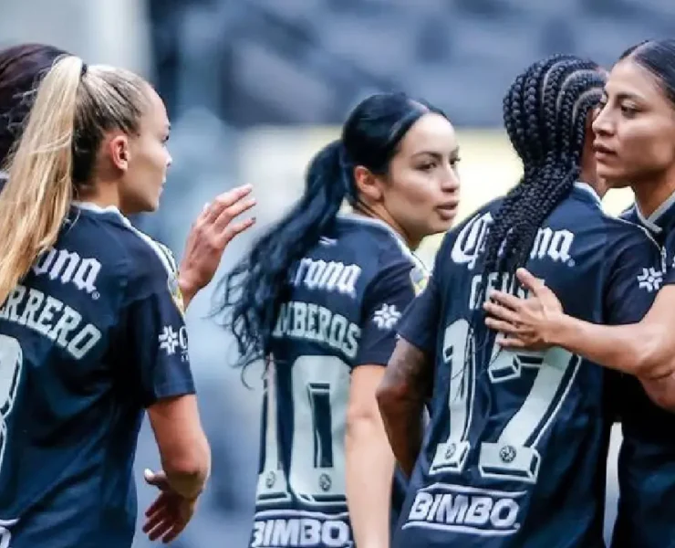 Contundente victoria del América femenil marca su regreso al Estadio Azteca