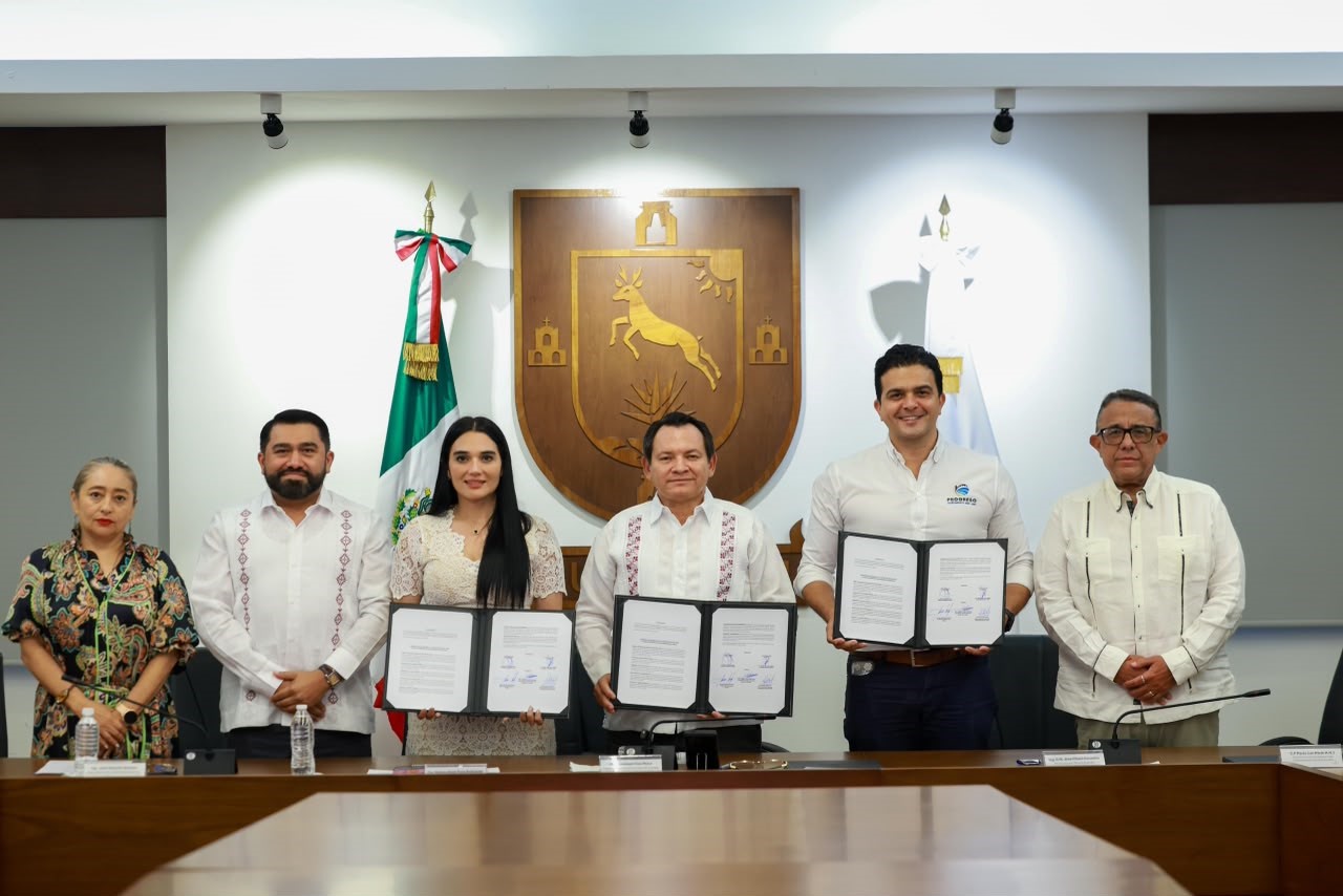 Convenio entre Gobierno del Estado, Izamal y Progreso permitirá más obras y mejores servicios para las familias