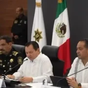 Estado de derecho con orden marca acciones de seguridad