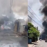 Explosión de pipa de gas en Cuernavaca