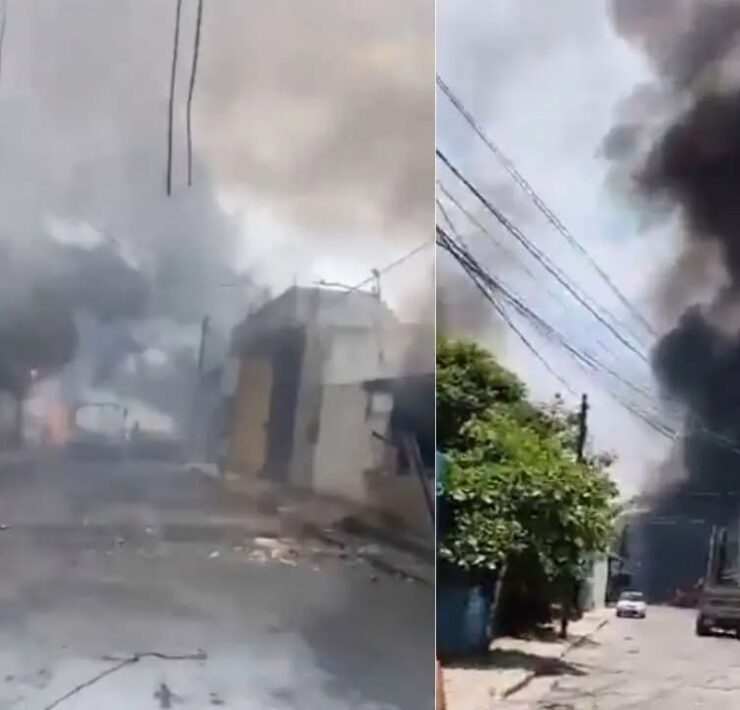 Explosión de pipa de gas en Cuernavaca