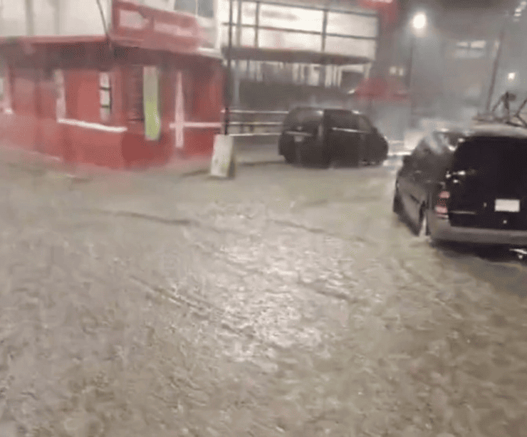 Fuertes lluvias vuelven a causar inundaciones