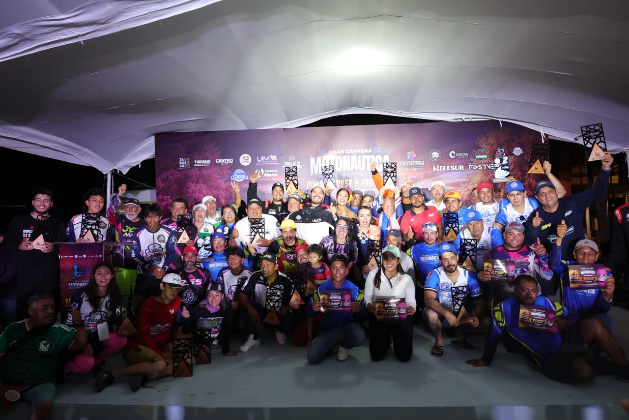Gran Carrera Motonáutica 50 Leguas del Grijalva concluye