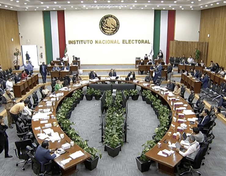 INE aprueba calendario electoral