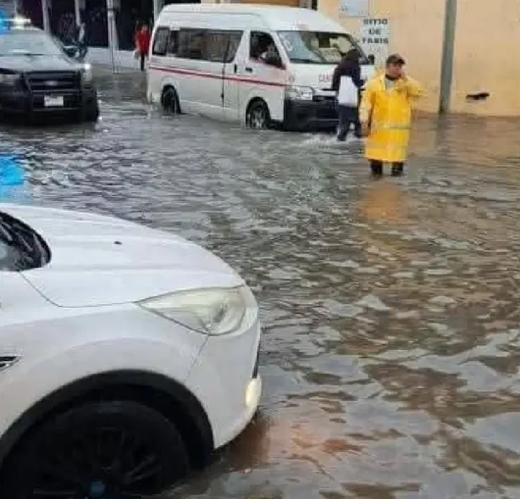 Intensa lluvia en Mérida causa inundaciones en el centro y diferentes colonias