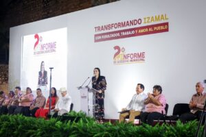 El gobernador Joaquín Díaz Mena destacó la inversión de más de 102 millones de pesos para impulsar obras y programas en beneficio de las familias de Izamal.