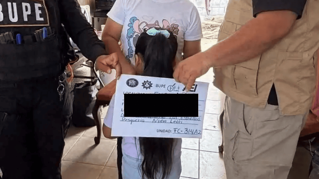 Localizan en Nuevo León a niña