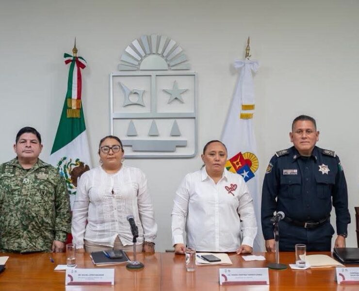 Mesa de Paz Quintana Roo presenta resultados operativos de seguridad