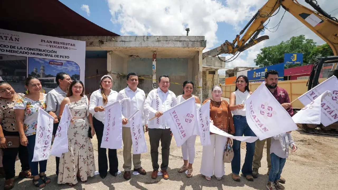 Nuevo Mercado Municipal de Peto avanza con inversión de 50 millones