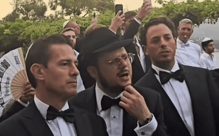 Peña Nieto reaparece en boda de lujo en Italia