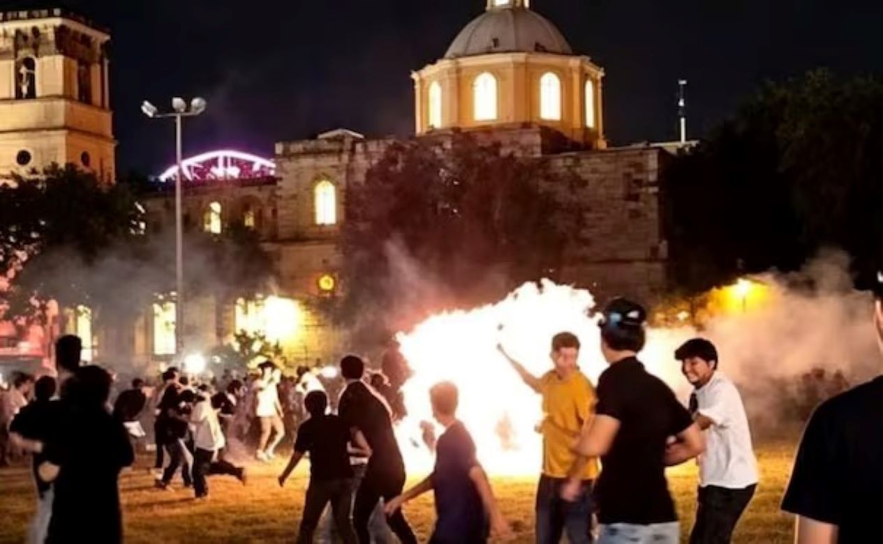 Pirotecnia lesiona a cinco personas durante Feria de San Sebastián