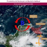 Lluvias vespertinas en Yucatán: Procivy pide extremar precauciones esta semana