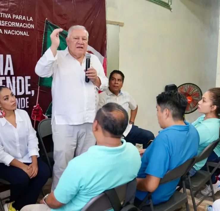 Rafa Marín destaca arraigo con Quintana Roo y llama a defender la transformación