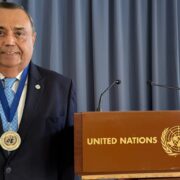 Reconocen en la ONU a Héctor Navarrete Muñoz por 15 años de trabajo y liderazgo internacional