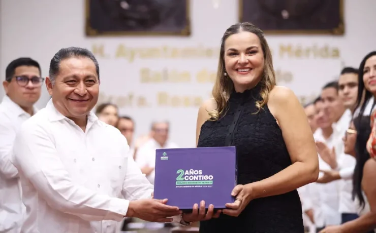Segundo informe de gobierno orden y resultados para Mérida