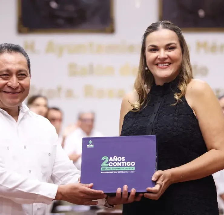 Segundo informe de gobierno orden y resultados para Mérida