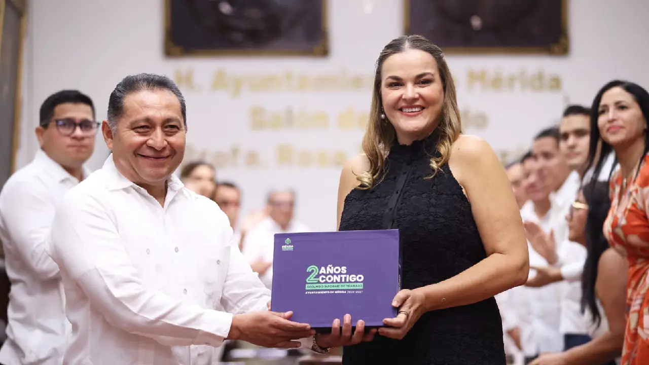Segundo informe de gobierno orden y resultados para Mérida