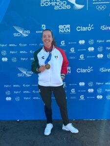 Sofía Baeza Calero brilló en la prueba de Barco de 2 Personas Mixto al conquistar, junto a Álvaro Ramírez, la medalla de oro que le dio a México su presea dorada número 145 en Santo Domingo 2026.