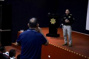 Secretaría de Seguridad Pública (SSP) realizó una plática informativa