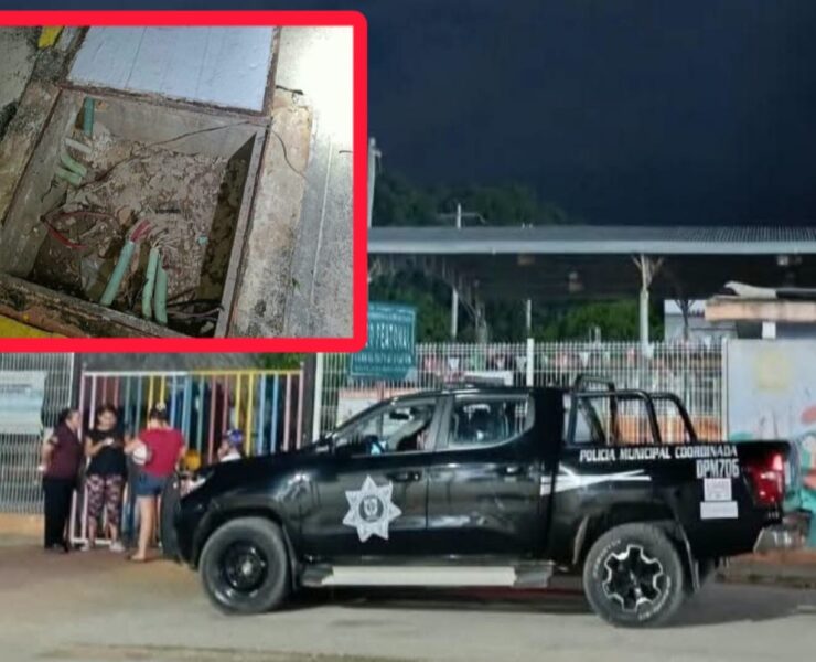 ¡Indignante! Roban cable de jardín de niños justo antes del regreso a clases