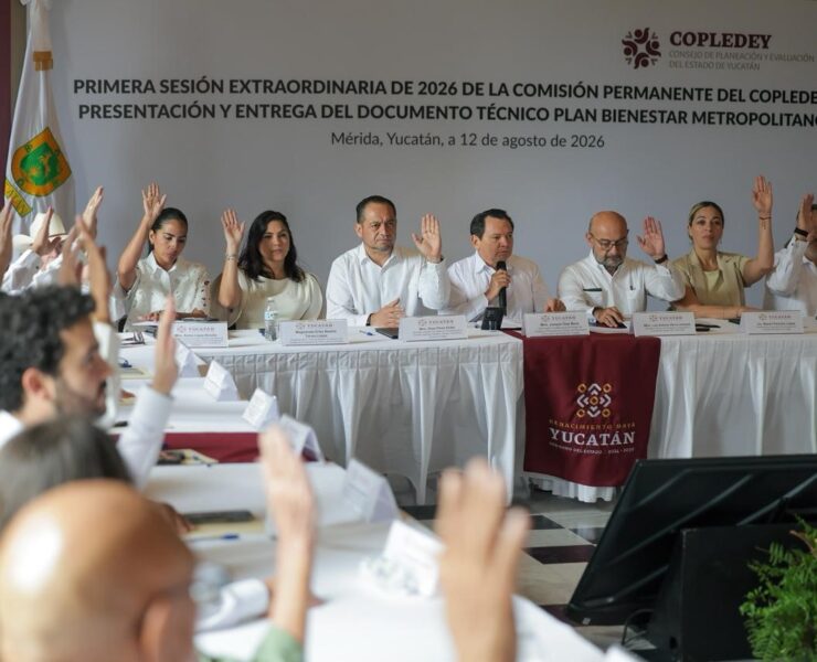 ¡Mérida se transforma! Gobernador presenta Plan Bienestar Metropolitano ante el Copledey para agua, seguridad y vialidades