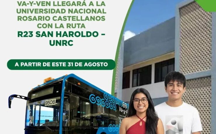 ¡Nueva conexión! Va y Ven llegará a la Universidad Nacional